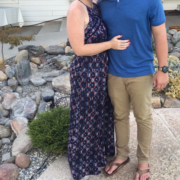 Lucky Brand | Dresses | Lucky Brand Floral Maxi Dress | Poshmark